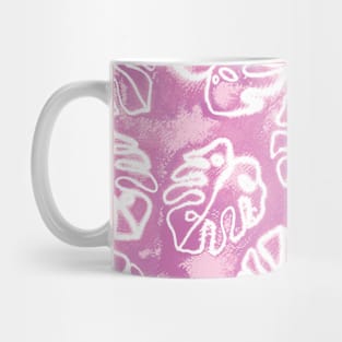 Purple Vibrant Monstera Mug